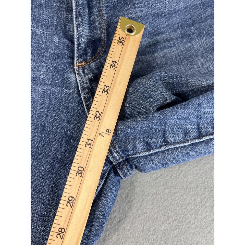 Lucky Brand Women's Blue Straight Jeans 12/31 Stretch Denim, 5-Pocket Design - Picture 9 of 12